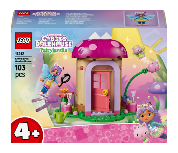 LEGO KOCI DOMEK GABI 11212 Domek w ogrodzie Wróżkici - 1547384 - zdjęcie